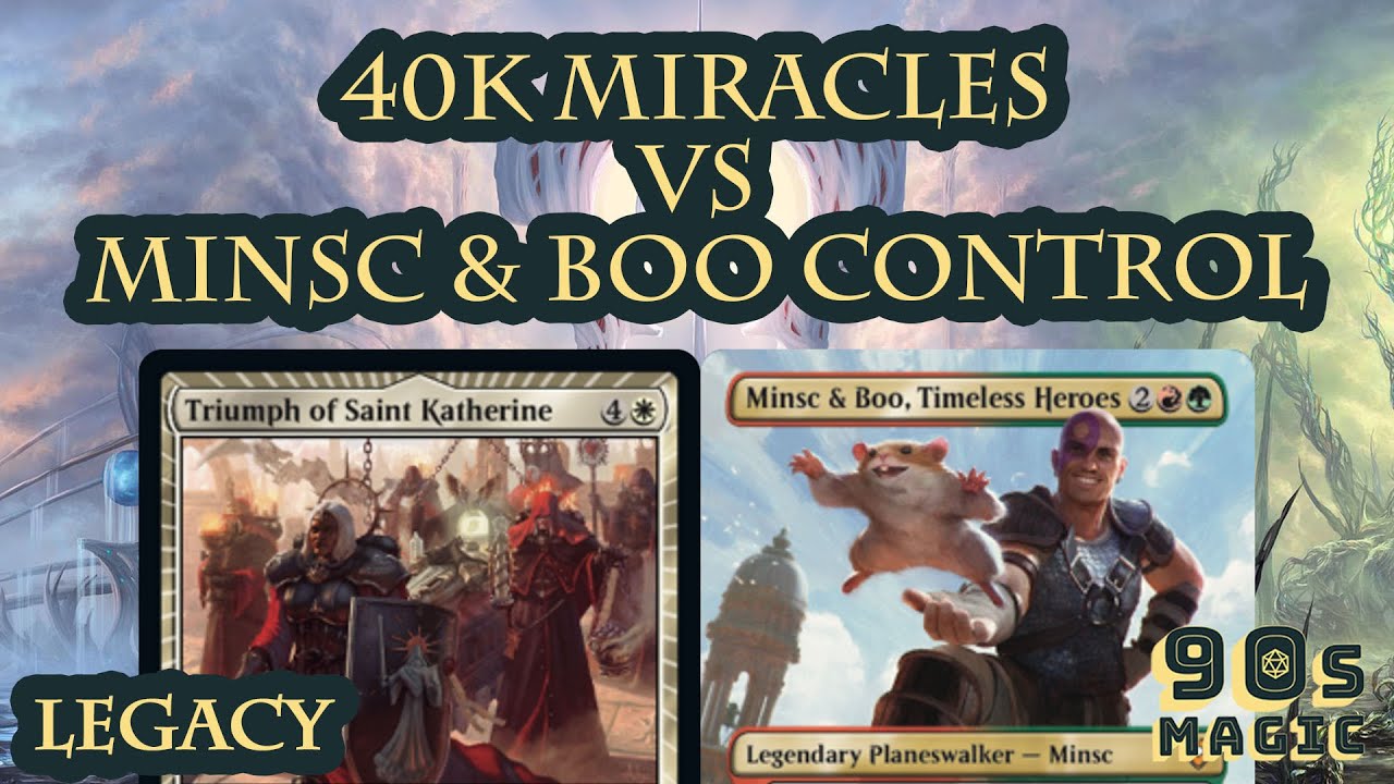 Miracles vs 4c Minsc Control [MTG Legacy]