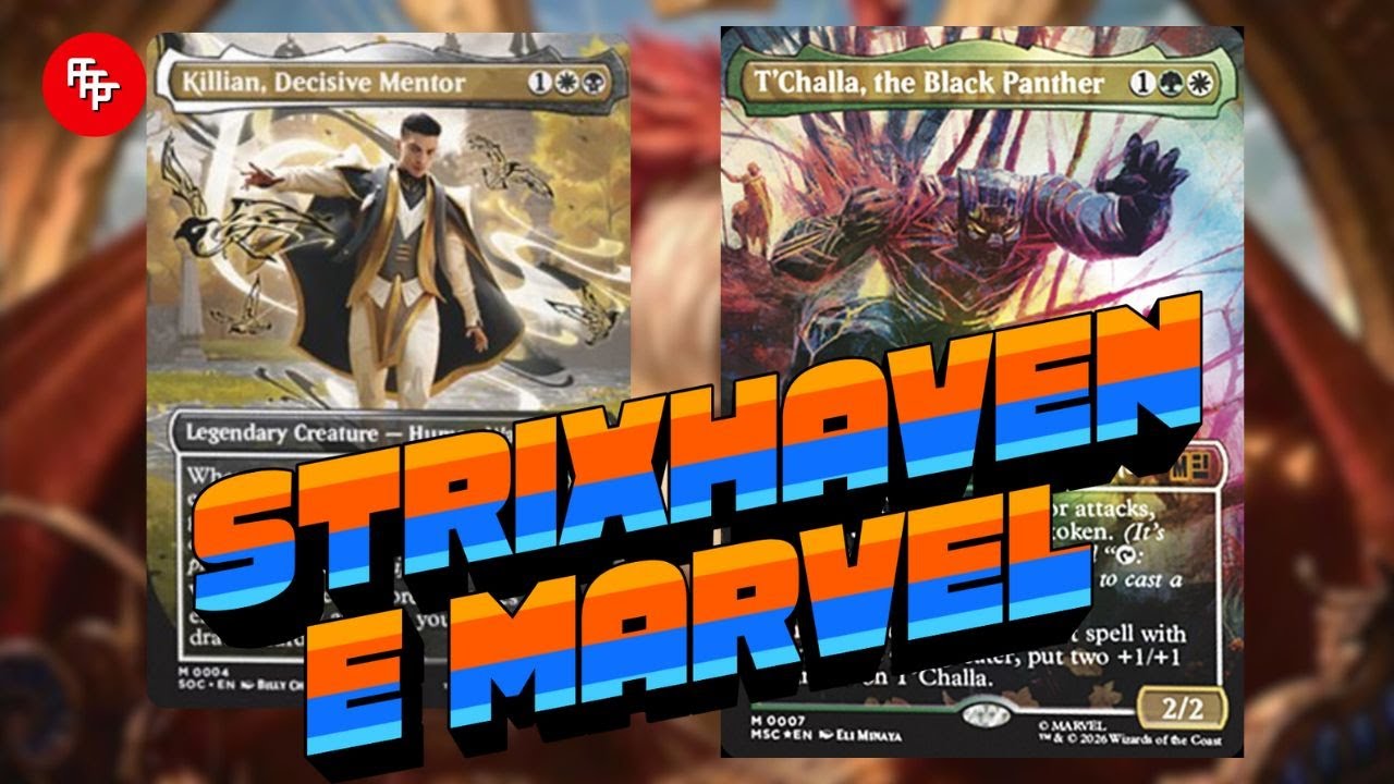 CORTE: Novidades de Strixhaven e Marvel!
