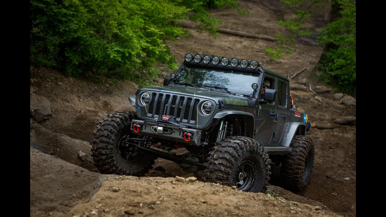 Bilstein 1TonGladiator joins The Rockstar Garage on The Great American Crawl - Badlands Offroad Park