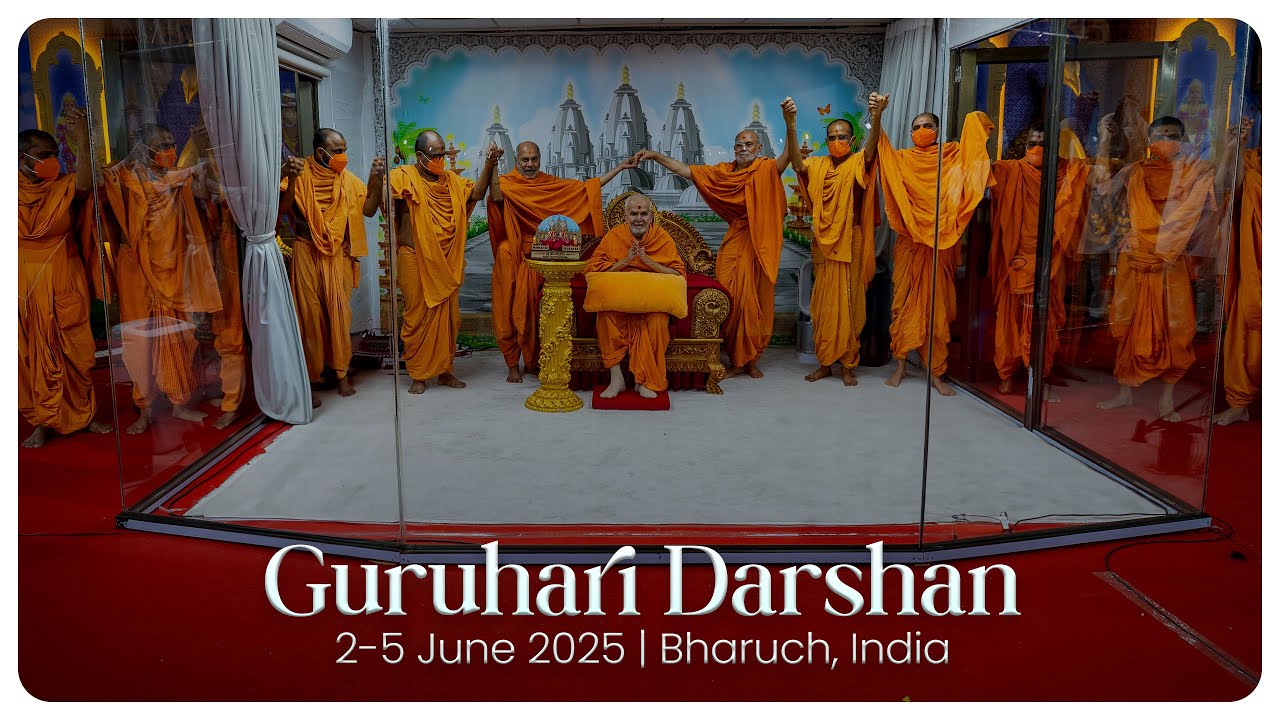 Guruhari Darshan, 2-5 Jul 2025, Bharuch, India