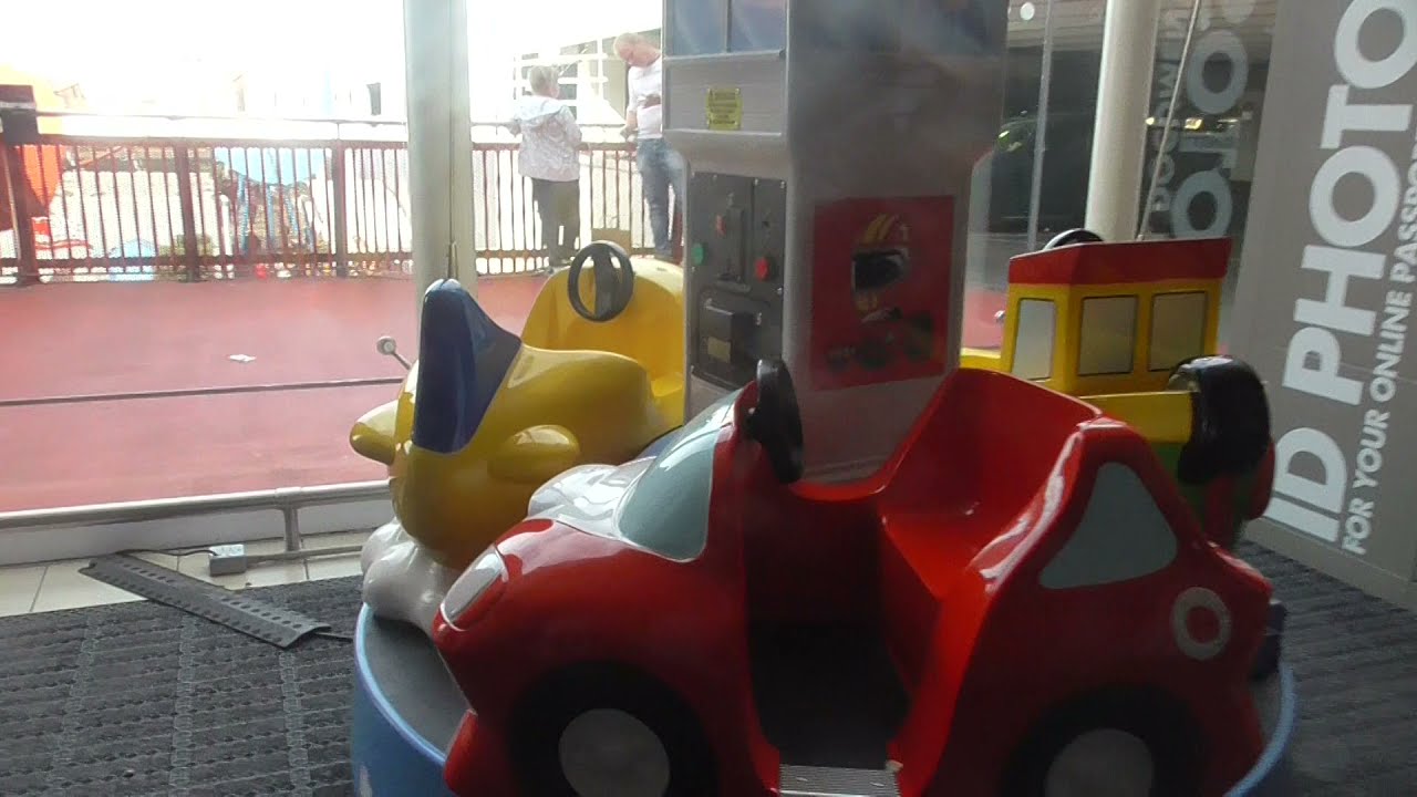 Jolly Roger Land Sea And Air Carousel Kiddie Ride