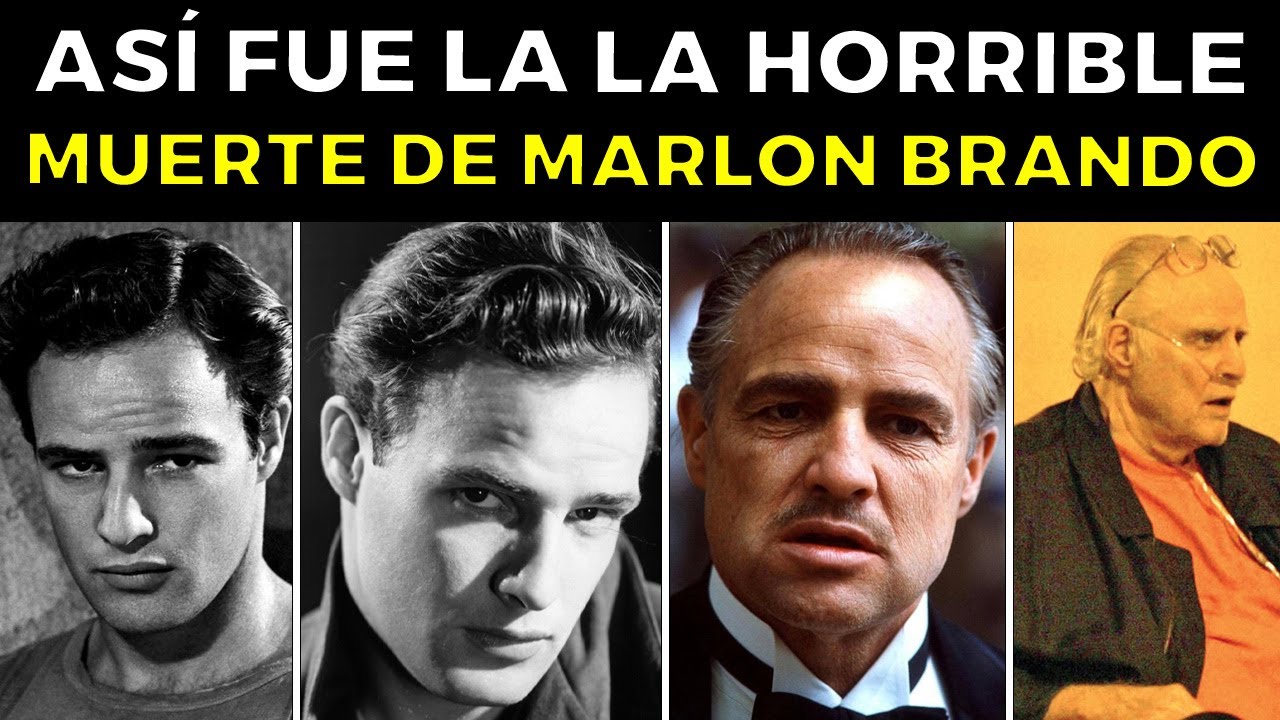 Así fue la legendaria y trágica vida de MARLON BRANDO