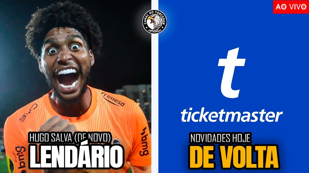 * HUGO SOUZA VIRANDO ÍDOLO DA FIEL | TICKETMASTER | DORIVAL E O APROVEITAMENTO INCRÍVEL EM COPAS +