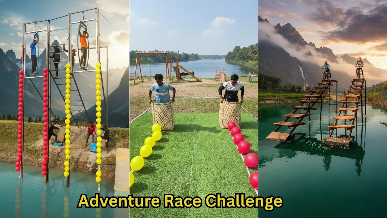 Ultimate Precision Challenge! Archery balloon POp & Floating Platform Battle – Who Wins?