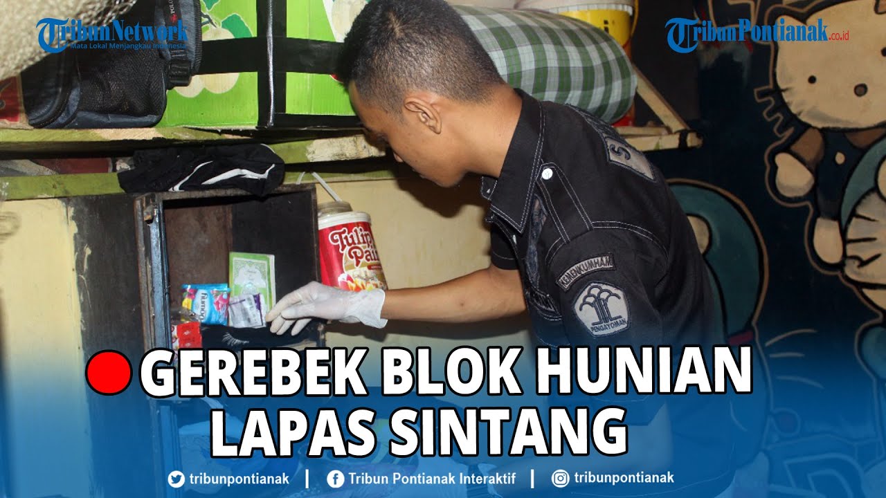 ®️ 🔴 Tim Gabungan Geledah Blok Hunian Lapas Sintang