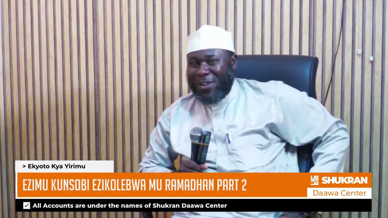 EZIMU KUNSOBI EZIKOLEBWA MU RAMADHAN PART 2 | Ekyooto