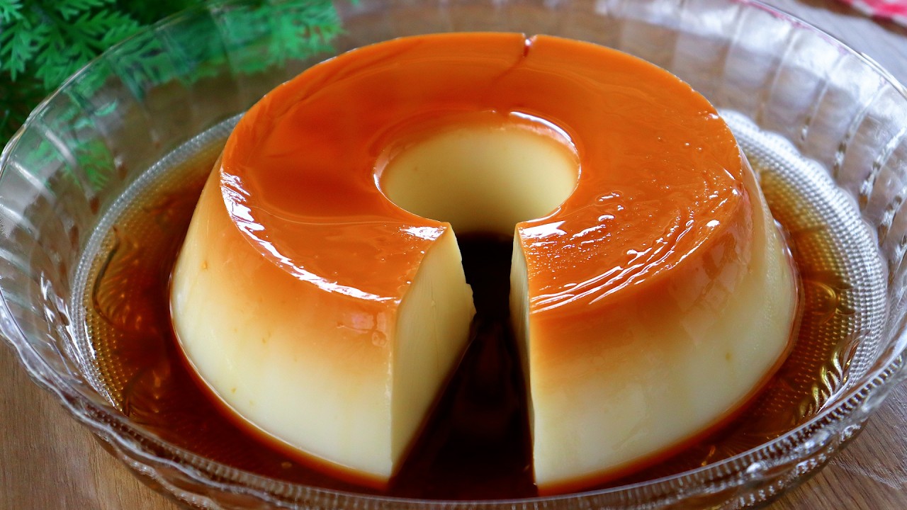 PUDIM SEM FORNO SEM OVO E SEM GELATINA MUITO ECONÔMICO E DELICIOSO