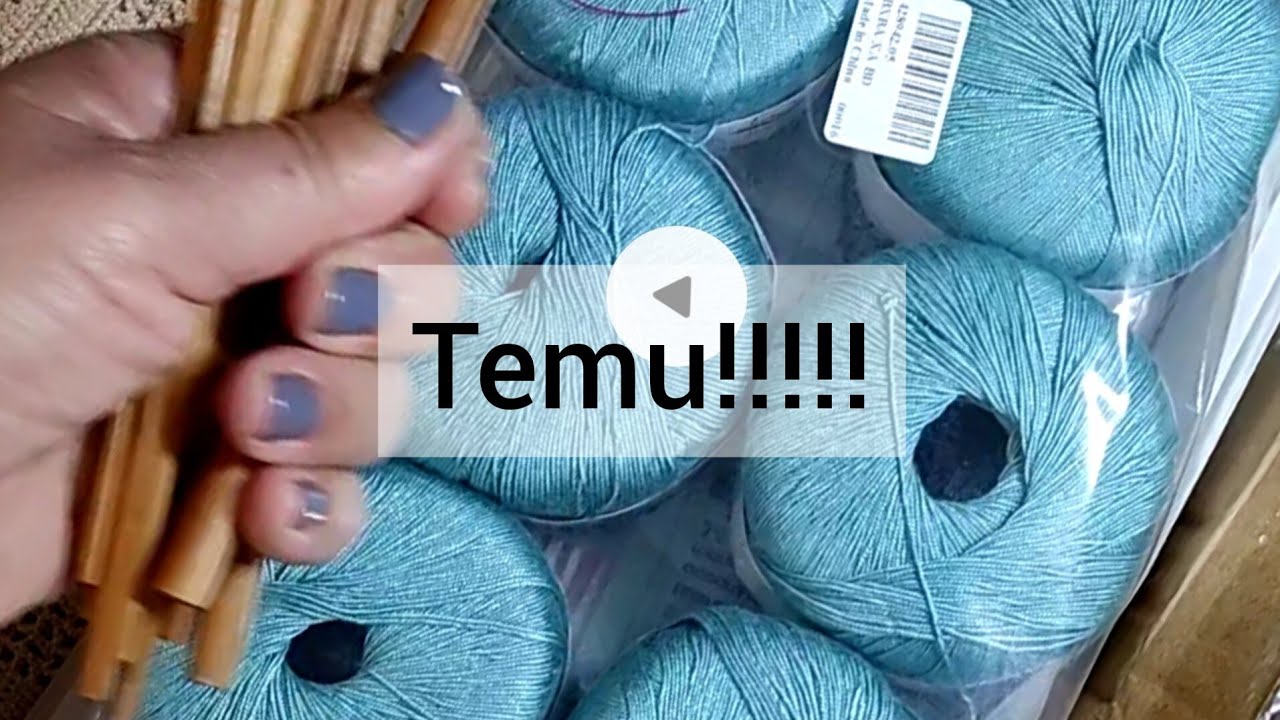 Mi primera compra en Temu!!!/ Borisla🧶