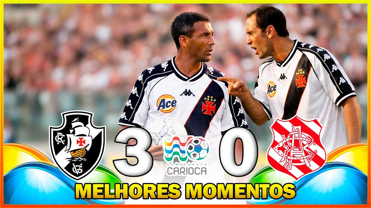 VASCO 3 X O BANGU ● MELHORES MOMENTOS ● CAMPEONATO CARIOCA 2000 ● O JOGO DA DISCÓRIDIA ● 2ª RODADA