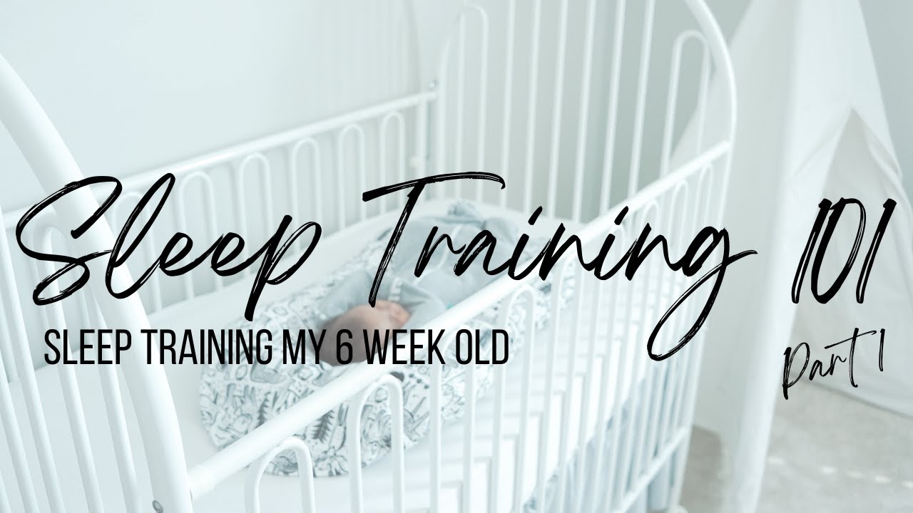 Sleep Training My 6 Week Old To Go 12 HOURS AT NIGHT | SLEEP TRAINING 101 PART 1