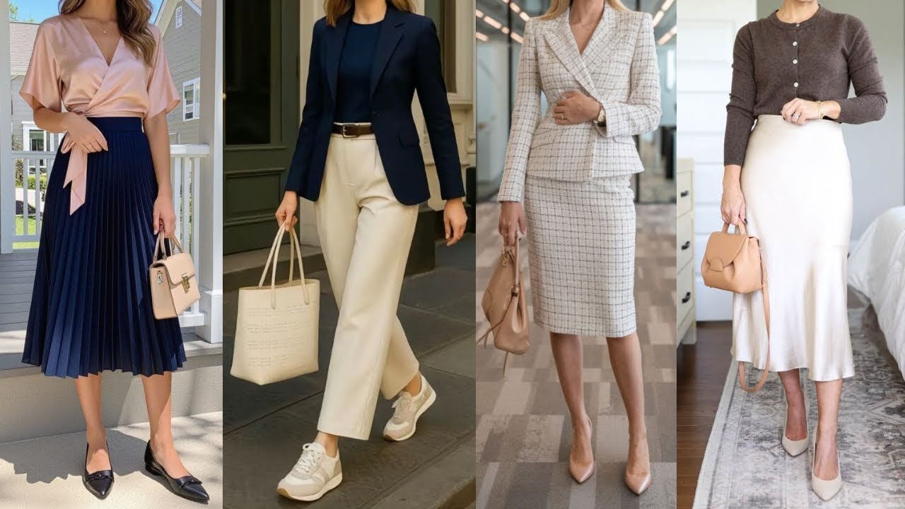 Outfits para el TRABAJO  Elegancia y Comodidad en tu Día/ Cuídate princesa