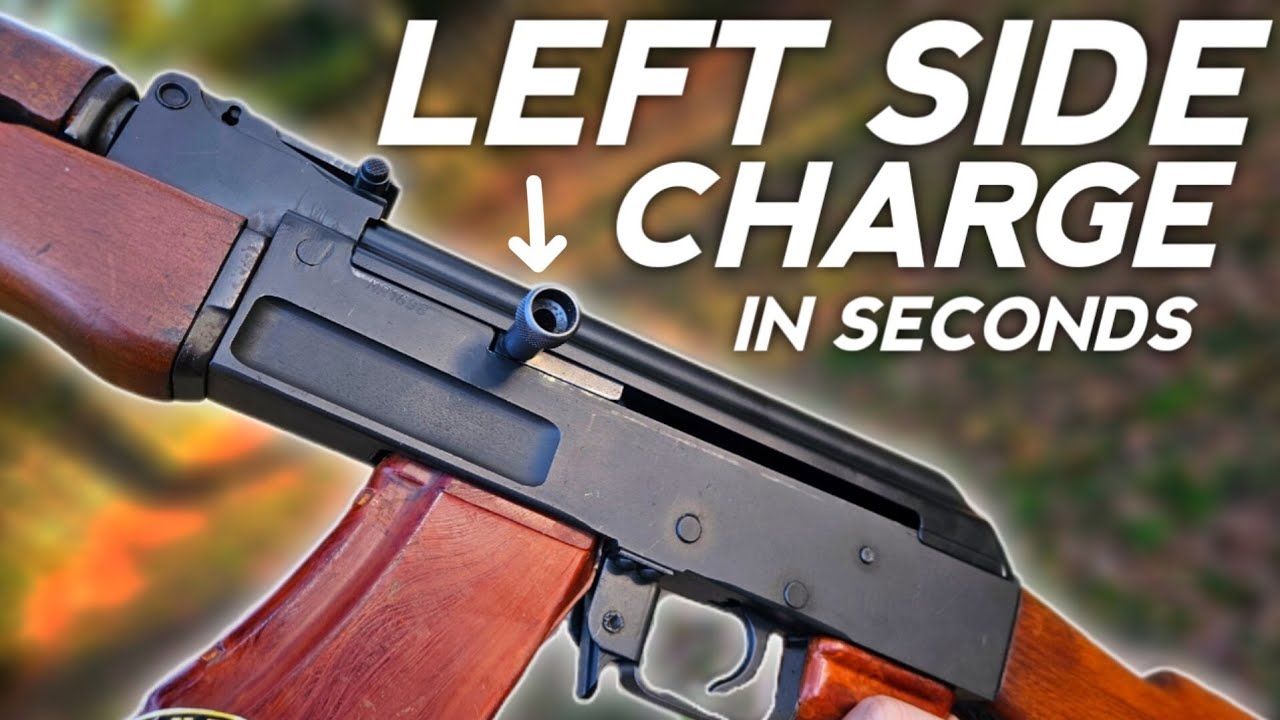 LEFT SIDE CHARGE YOUR AK? No Tools, Not Permanent: Krebs Custom