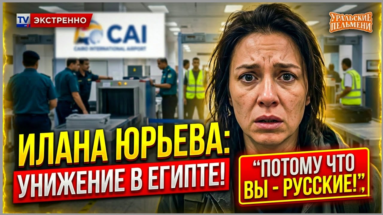 «Потому что русские»: Илану Юрьеву из «Уральских пельменей» унизили на досмотре в Египте