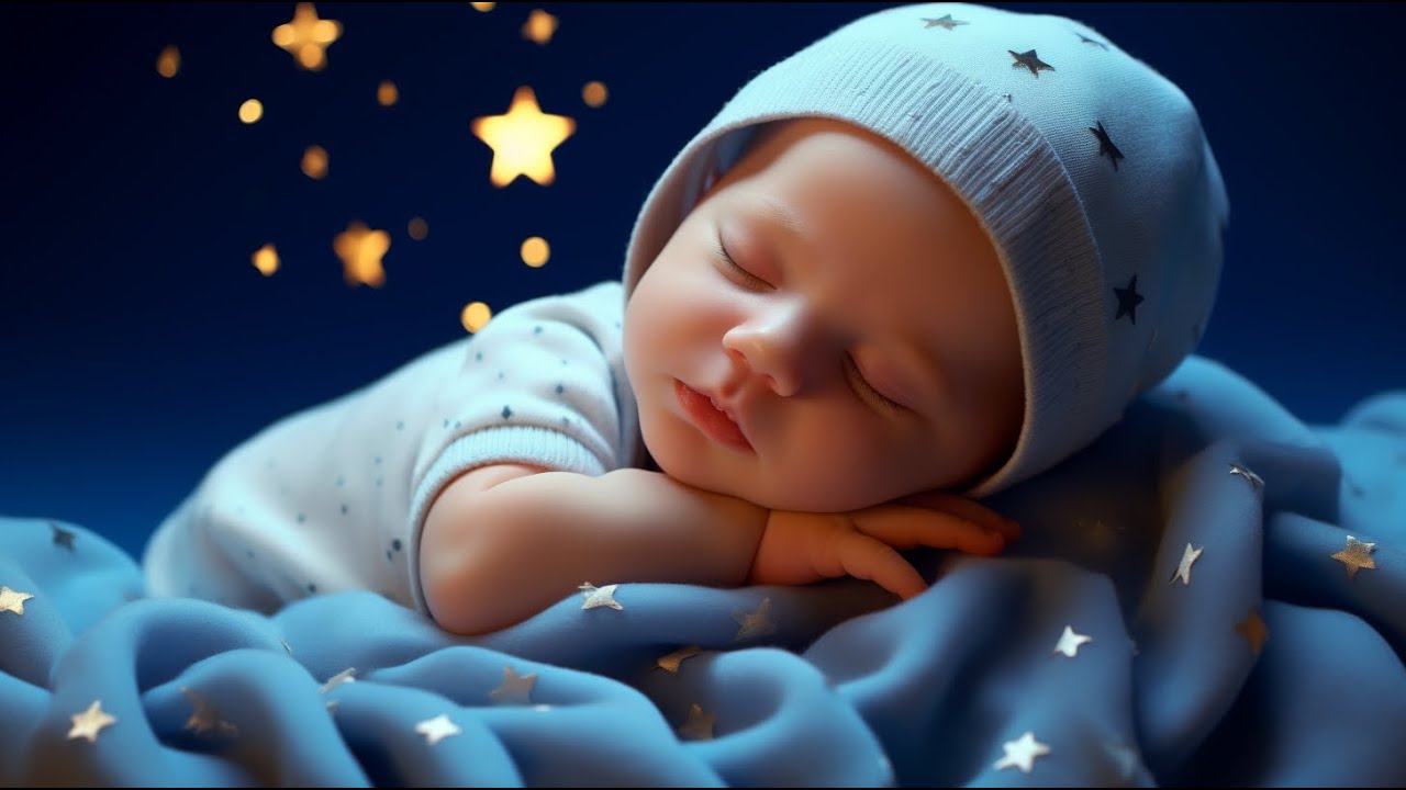 Baby Sleep Instantly in 3 Minutes 💤Baby Sleep Music 🎵 Beat Insomnia Fast💫Mozart & Brahms Lullaby