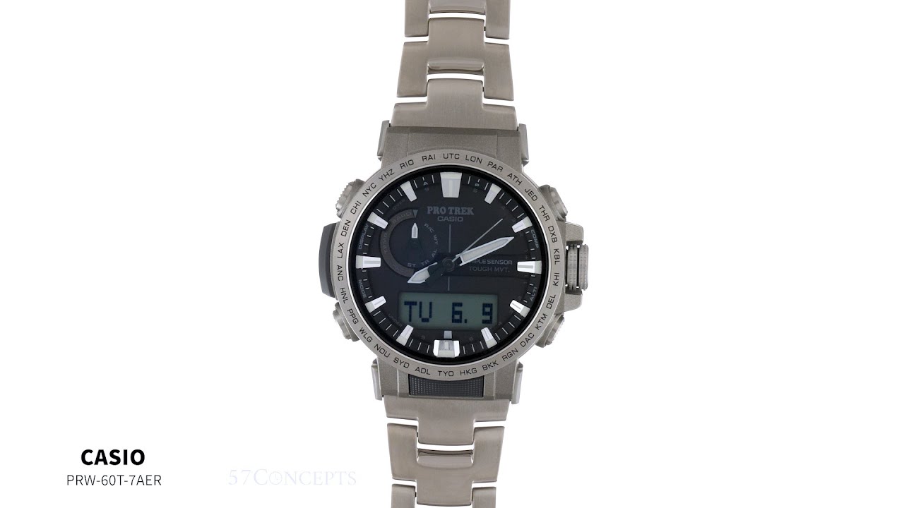 Protrek PRW-60T-7AER Premium • Zegarek męski