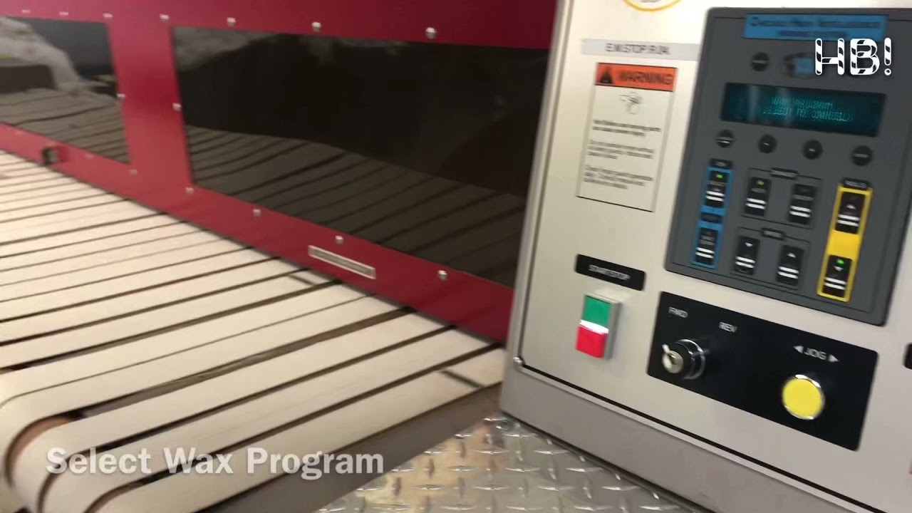 Wax program - Flatwork ironer - Chicago
