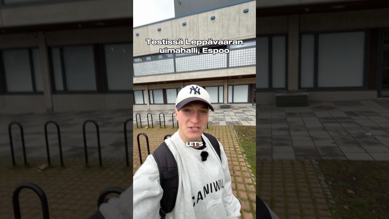 Testiss&auml; LEPP&Auml;VAARAN UIMAHALLI