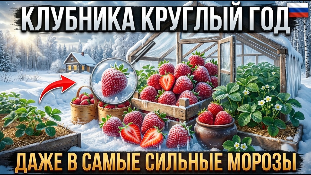 Никогда больше не оставайся без клубники… посади сегодня и собирай всегда