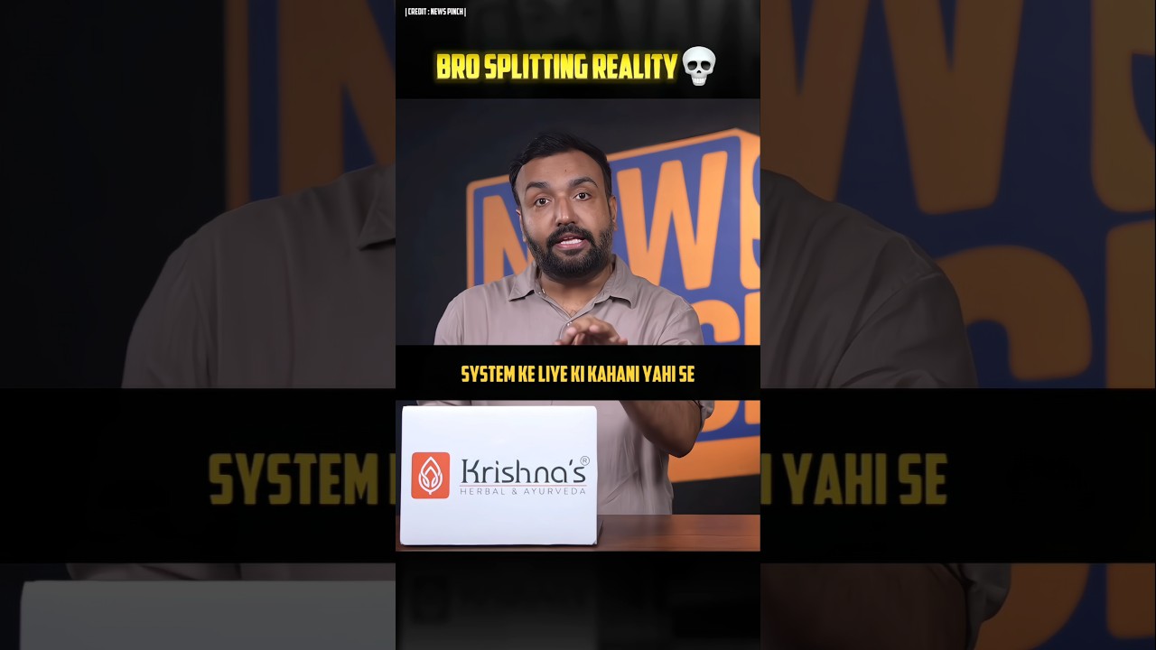BRO SPLITTING REALITY 💀🔥 || @TheNewsPinch#abhinavpandey #saurabhtripathi #newspinch