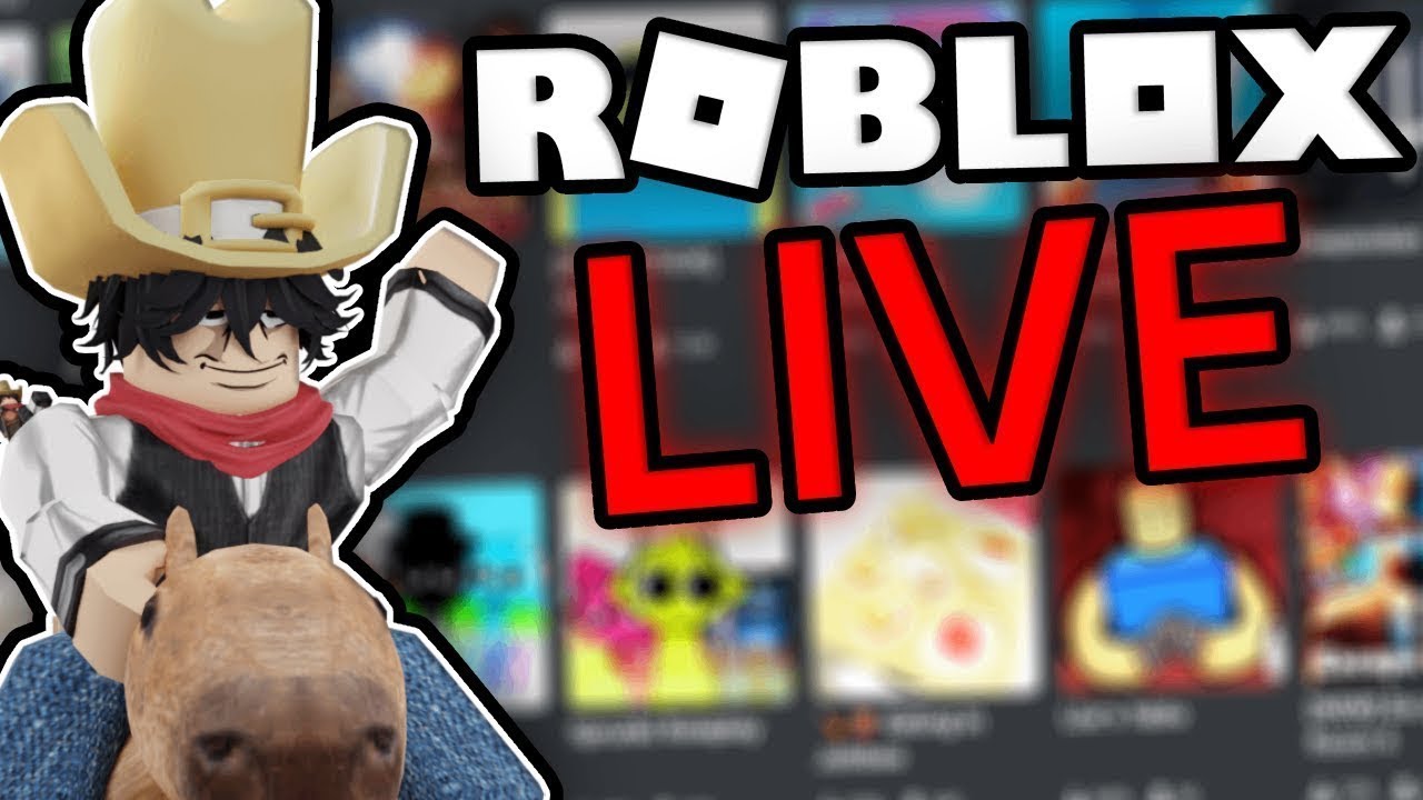 Playing Roblox With Chat🔴LIVE🔴
