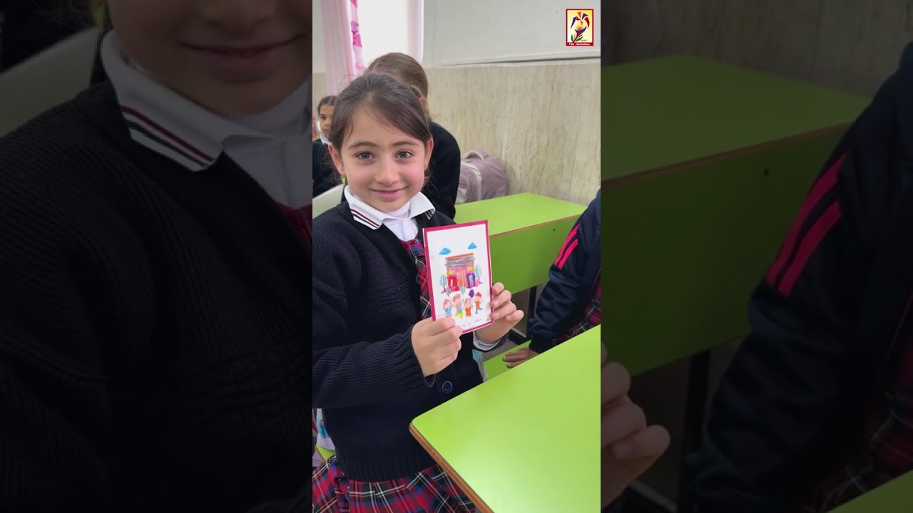 Cartes de Noël de l’école de la Croix à Paris
