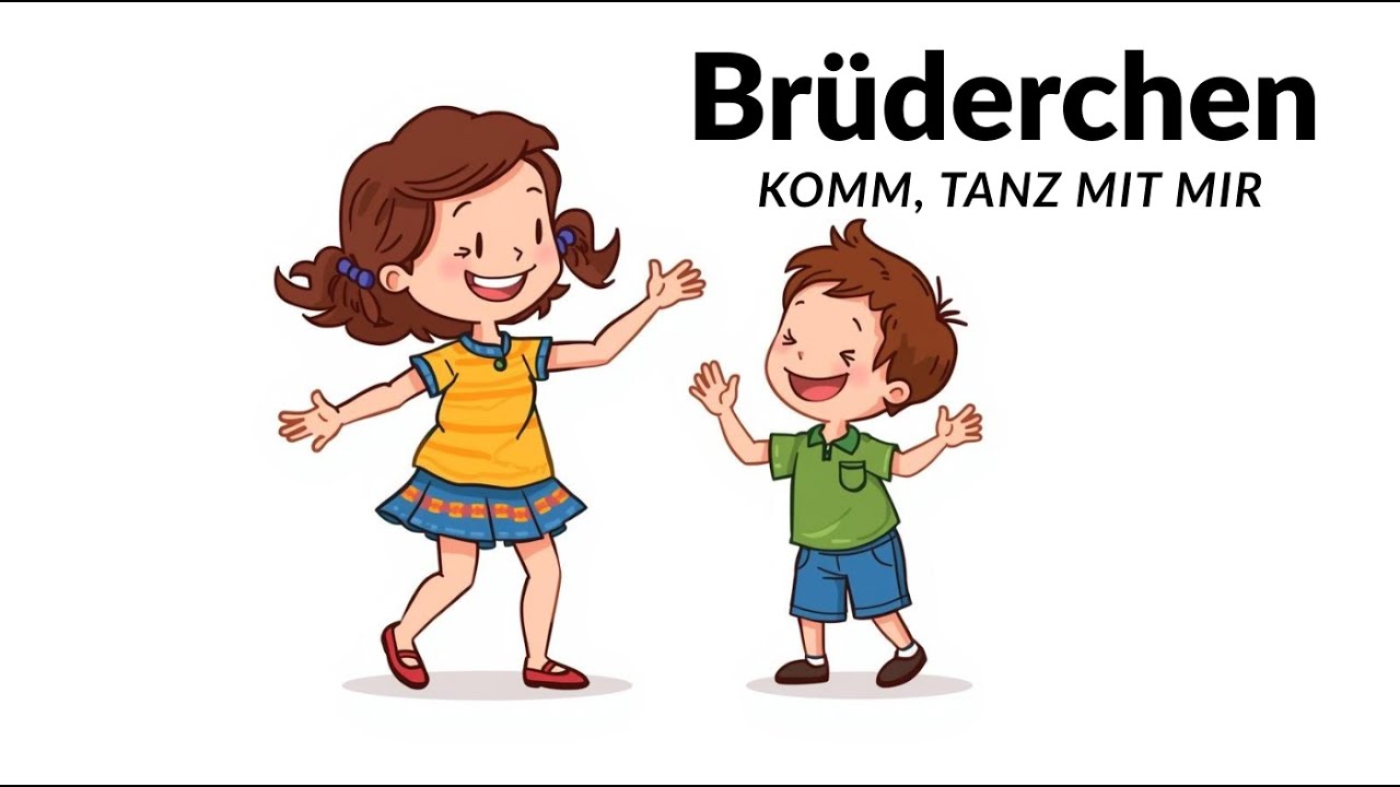 Brüderchen, komm, tanz mit mir 💃🕺 | Lustiges Bewegungslied für Kinder