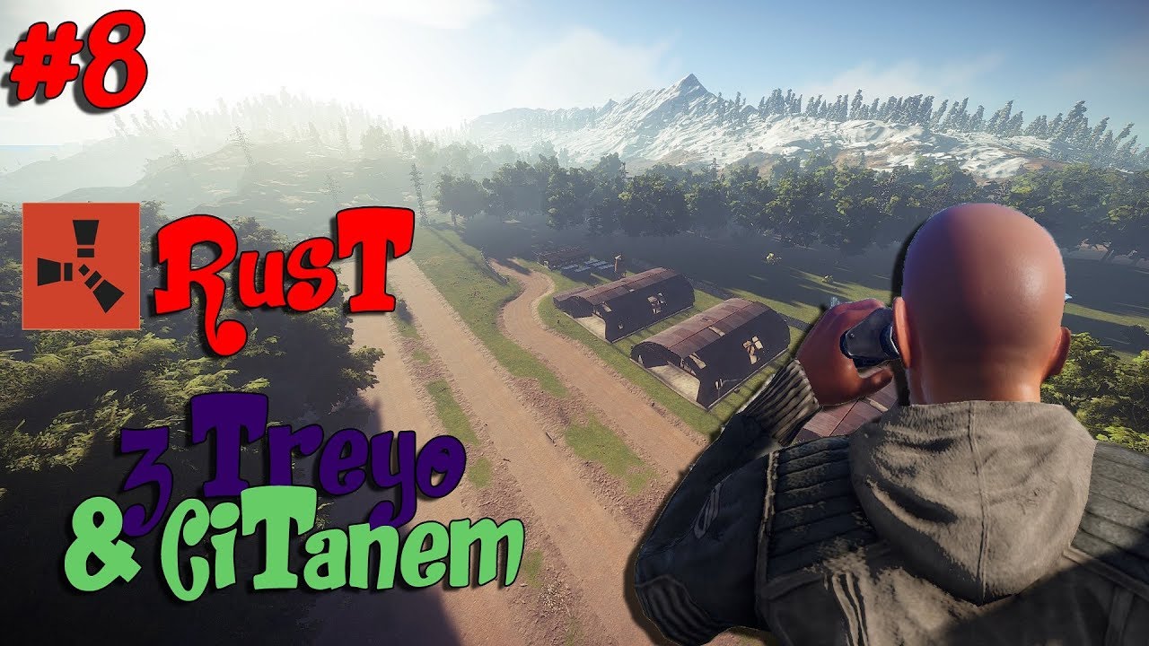 Rust Raidowanie z Treyo & CiTanem, malutki domek, Gameplay PL#8