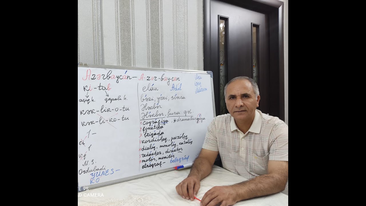 Dərs 32. Ahəng qanunu. Heca. Vurğu.