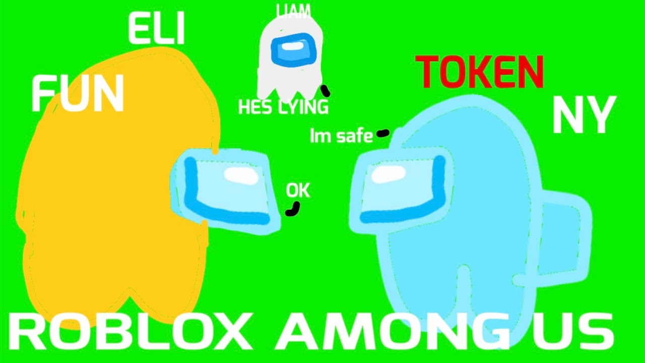Messing around in Roblox among us 