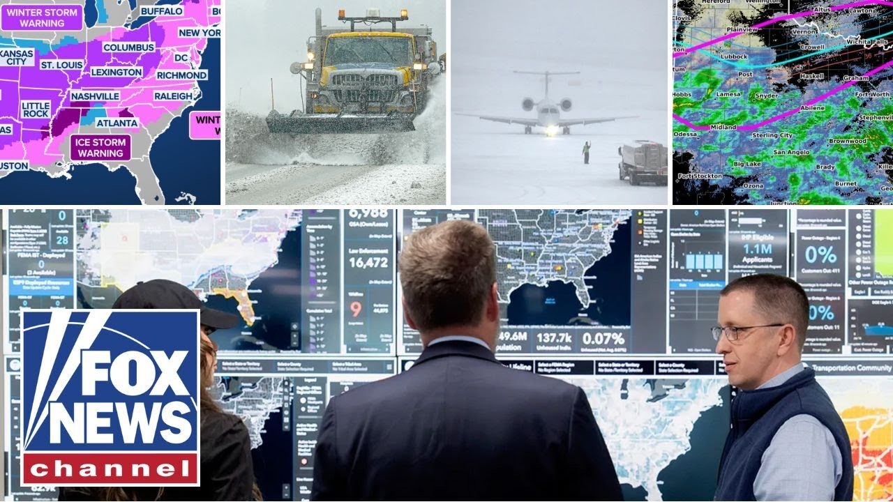 'MONSTER STORM': First snow already falling from winter storm as Americans brace for impact