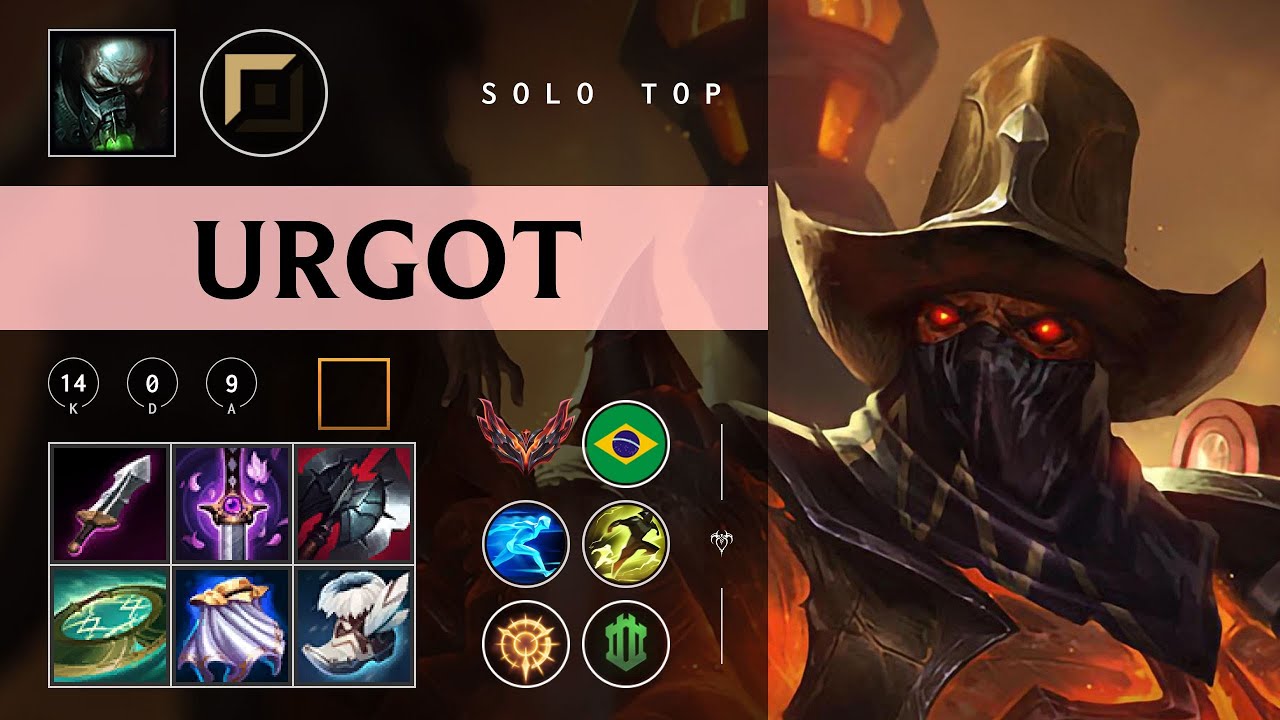 Urgot Top vs Kayle - BR Grandmaster Patch 26.02