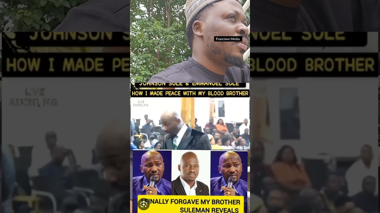 I have finally forgave my bl0od brother. APOSTLE suleiman Reveals.Things deh happen.Listen👂and Learn