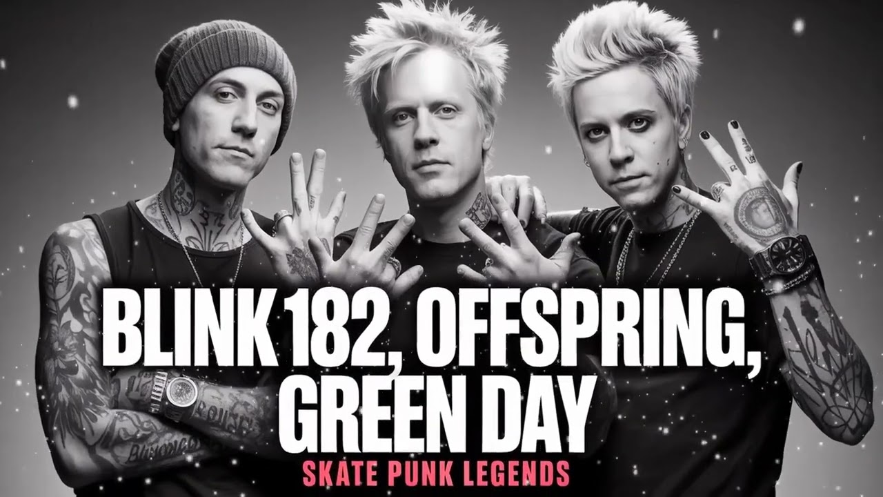 🔥 Legends Skate Punk &ndash; Punk Rock Remix [90s, 2000s]  Blink-182, The Offspring & Green Day AI Remix