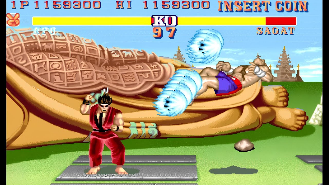 Street Fighter 2 Champion Edition KORYU Hack - Mame Emulator