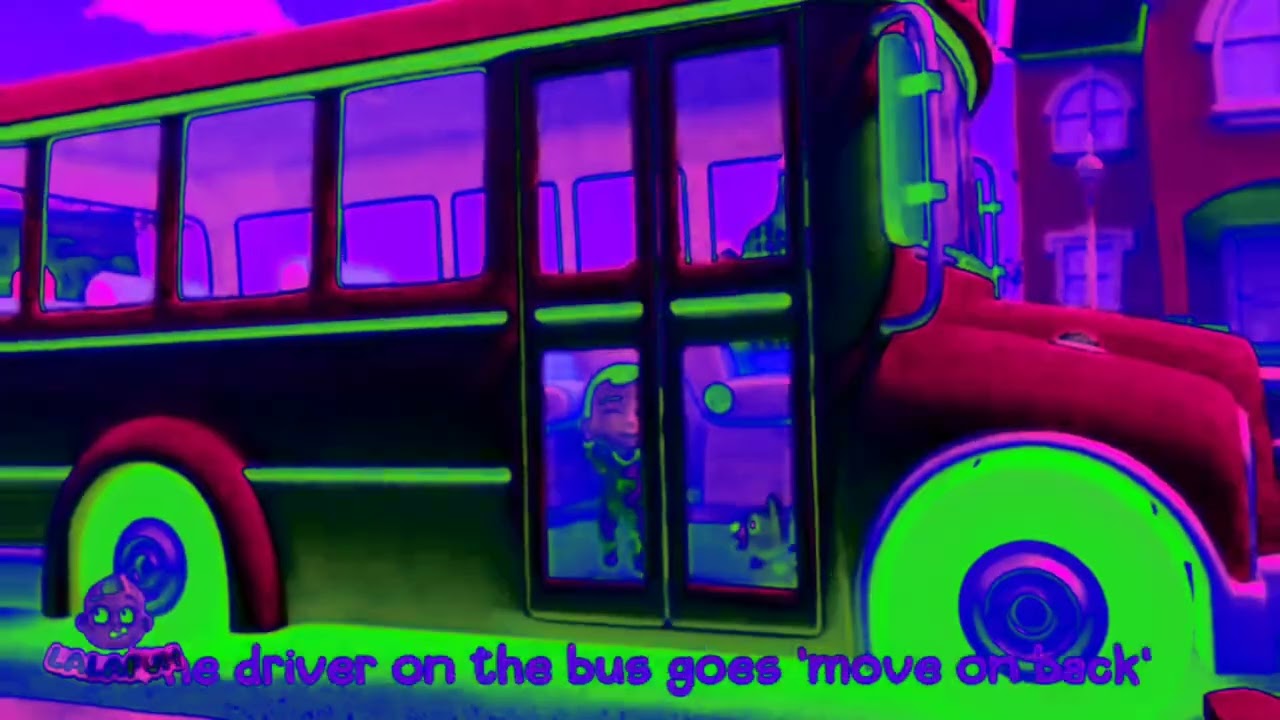 The driver on the bus move on back lala fun adventure