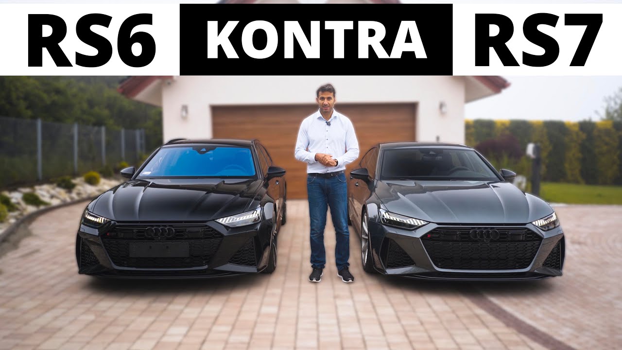 Audi RS6 kontra RS7 - numer więcej dla żony