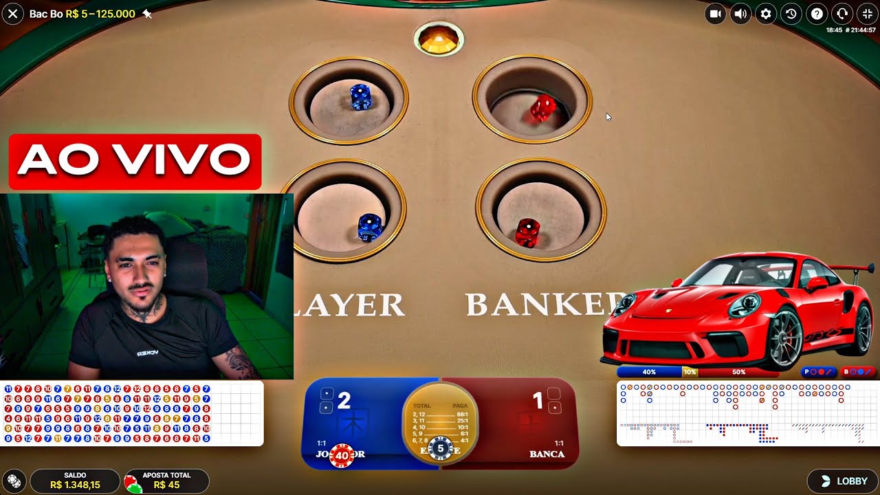 DIA 07 TENTANDO COMPRAR UMA PORSHE COM O BAC BO!! CASSINO AO VIVO || ELIEL DIAS