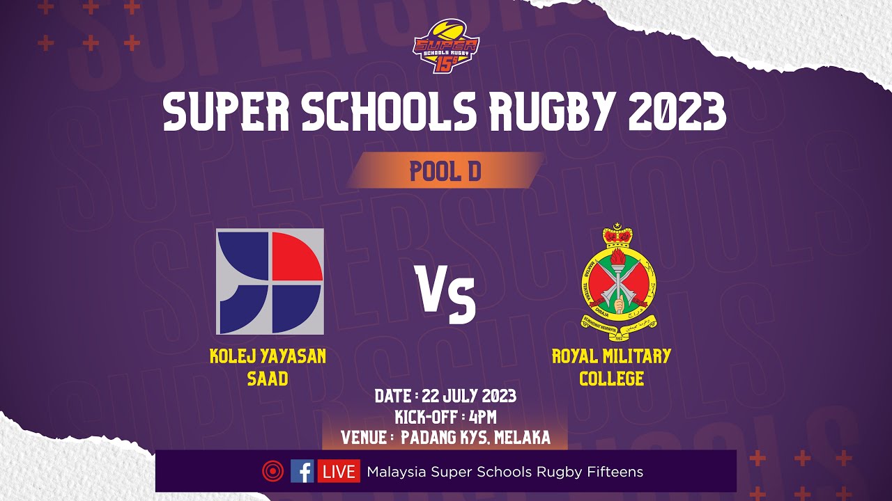 Kolej Yayasan Saad (KYS) vs Royal Military College | 13 - 12 #(Part 2) #SSR23