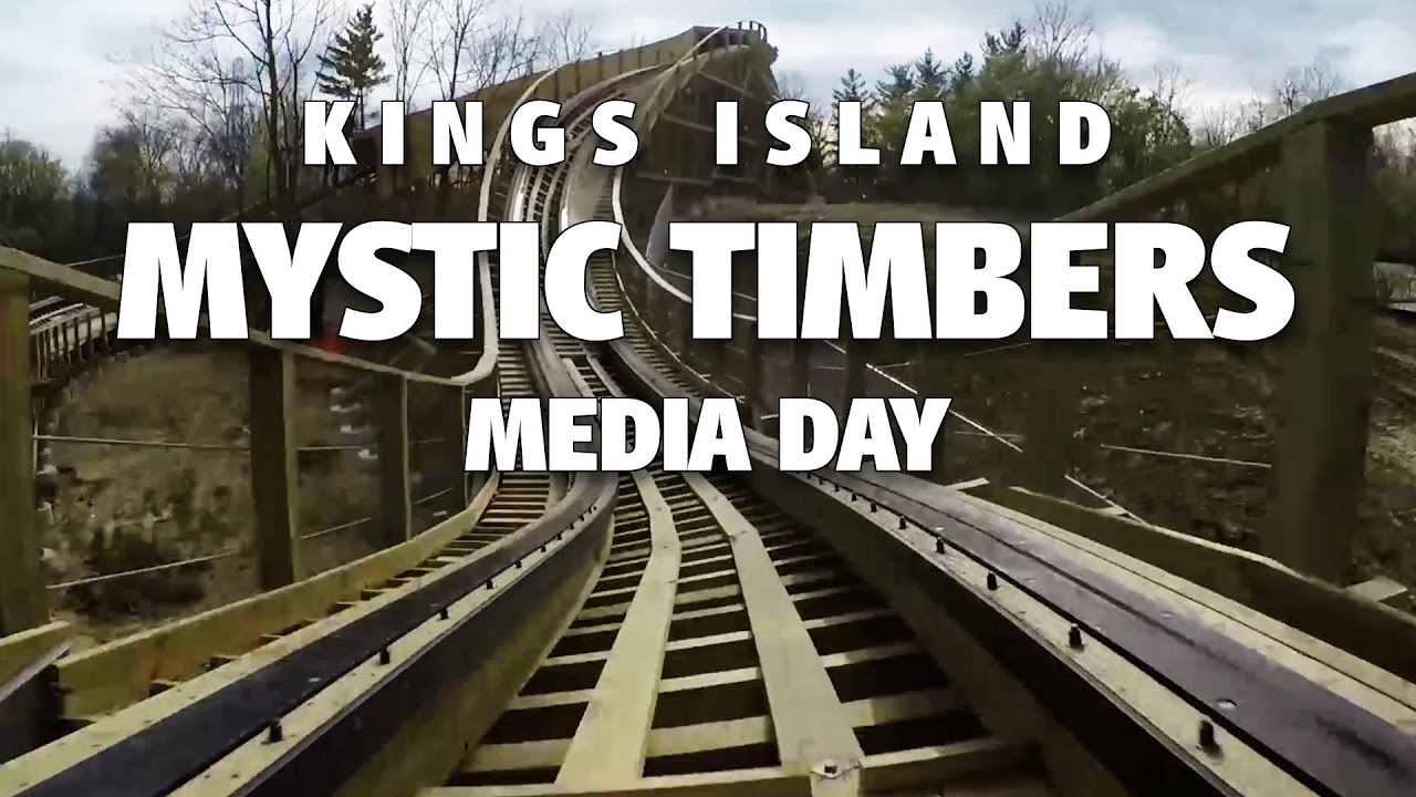 Kings Island MYSTIC TIMBERS Media Day