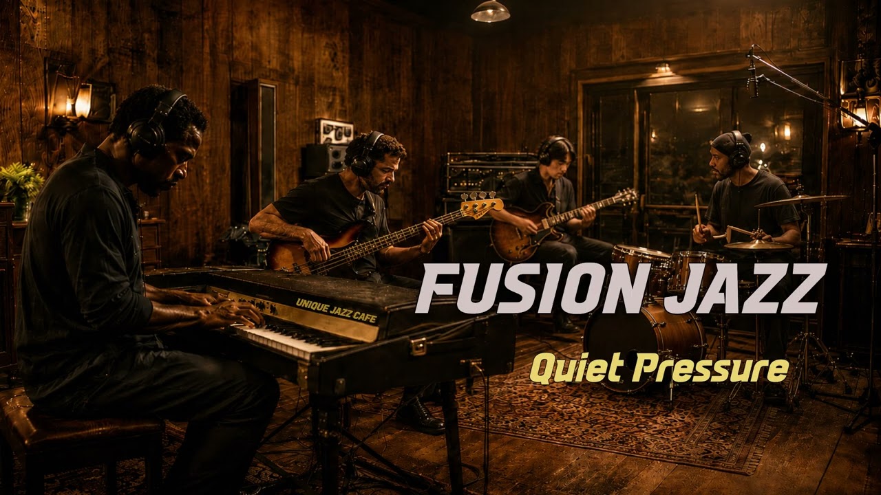 Quiet Pressure | Fusion Jazz Session | Urban Night Groove | Playlist
