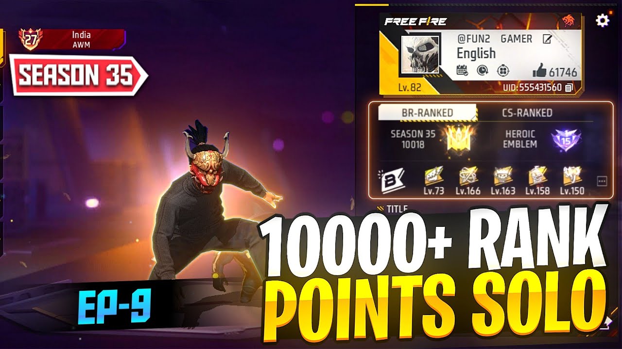 Road To Grandmaster Season 35 || Solo Grandmaster 10k Score Complete || Ep-9