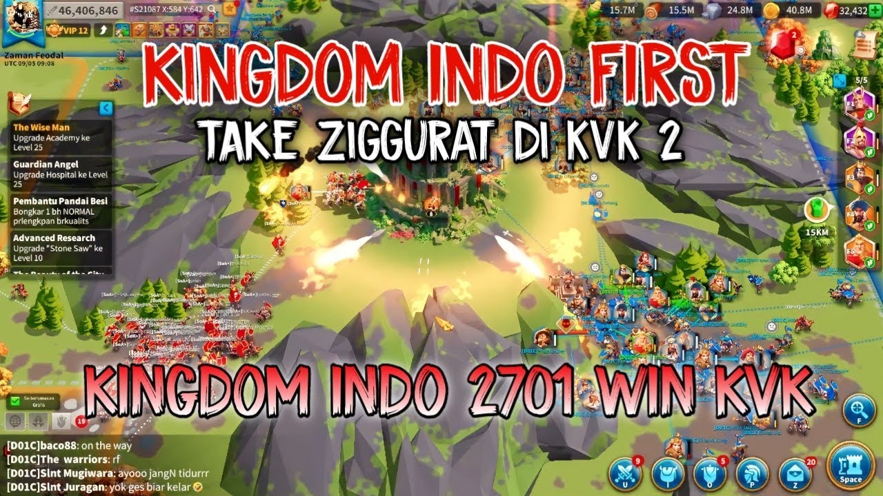 Pengambilan Ziggurat KD Indo 01 WIN KVK2