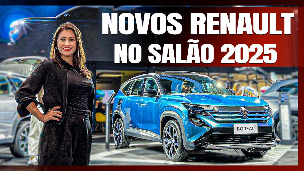 Renault no Salão 2025: Koleos híbrido e nova picape confirmados!