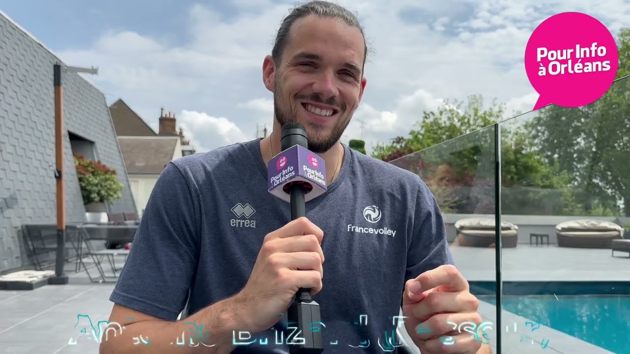 Interviews avec l'équipe de France de Volley avant la VolleyBall Nations League à Orléans 🏐
