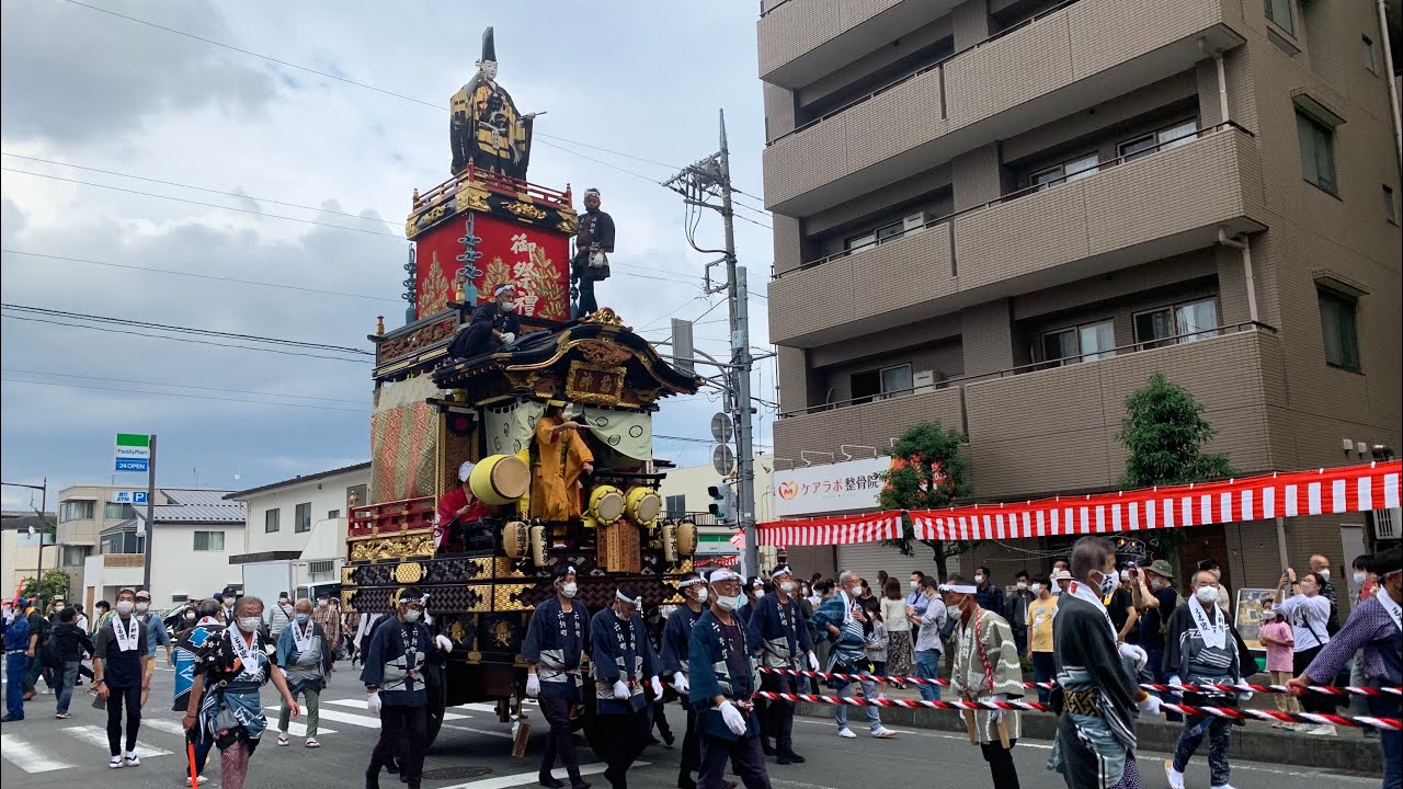 お祭りに行って来たよ【川越まつり2022】六軒町の山車