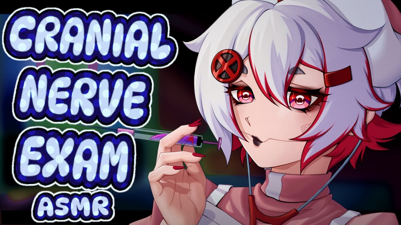 【ASMR】Mad Scientist Cranial Nerve Exam ♡