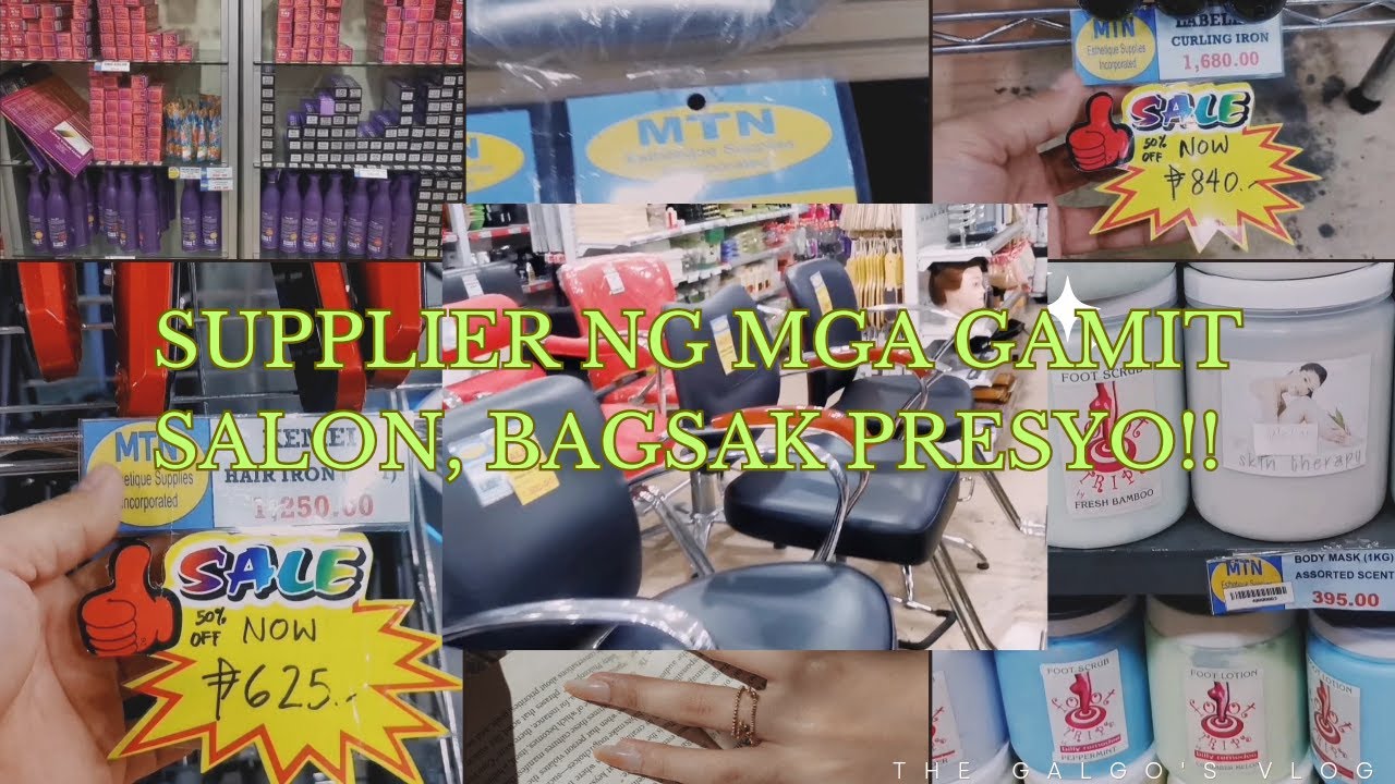 BAGSAK PRESYO GAMIT PANG SALON #bagsakpresyo #supplier #salonbusiness #salon #trending