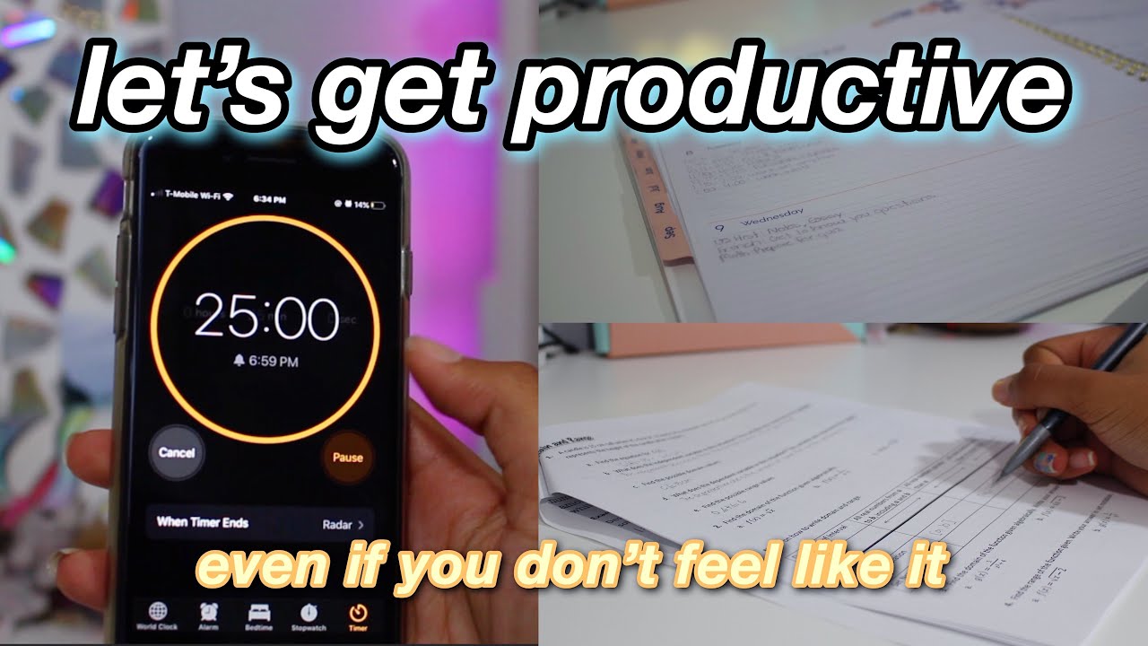 stop procrastinating!! 7 productivity tips for online school 2020! how to stay productive at home
