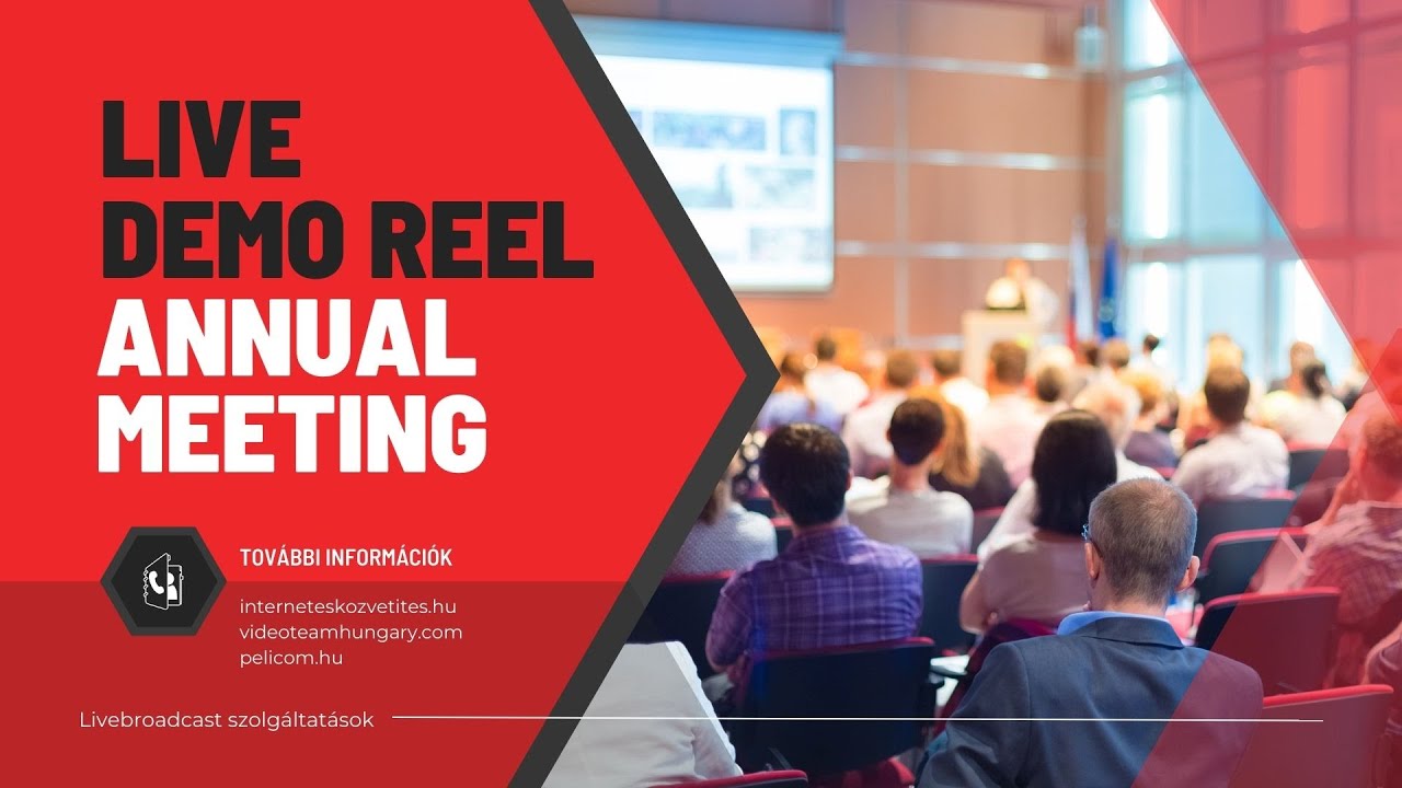 LIVE Demo Reel - ITTF international AGM2019 | 4cams