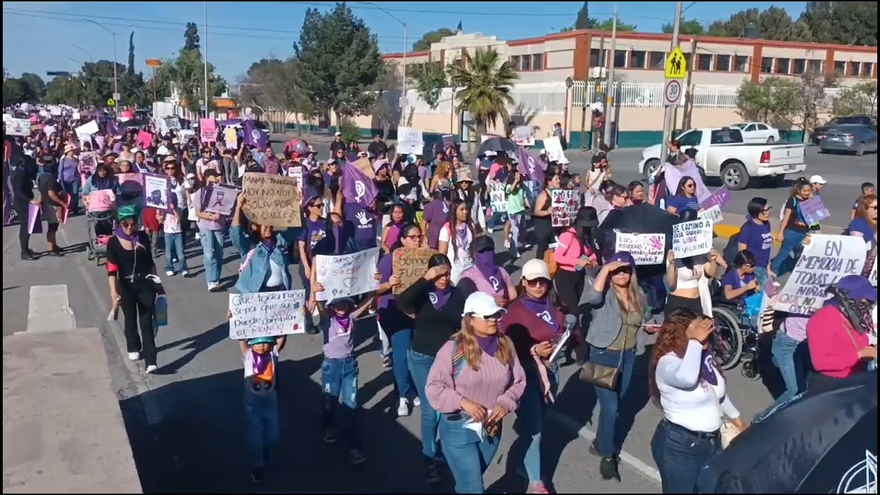 marcha feminista 8M 2024 Saltillo
